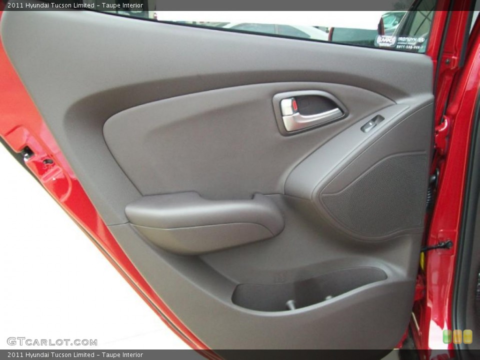 Taupe Interior Door Panel for the 2011 Hyundai Tucson Limited #44675831