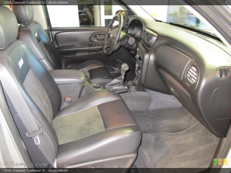 Ebony Interior Photo for the 2008 Chevrolet TrailBlazer SS #44676295