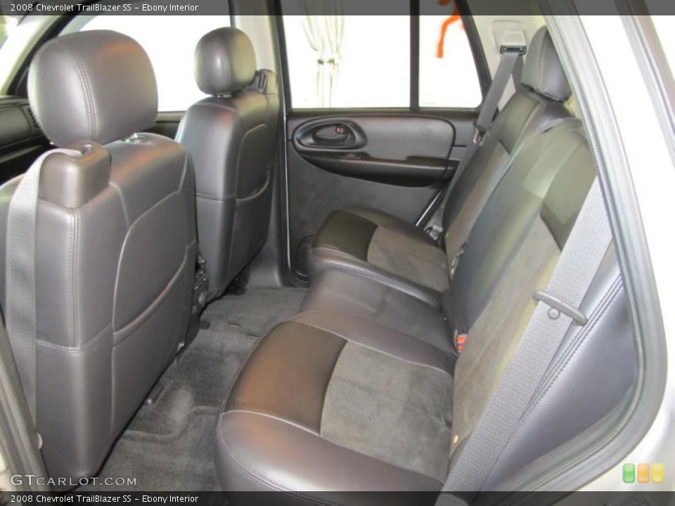 Ebony Interior Photo for the 2008 Chevrolet TrailBlazer SS #44676307