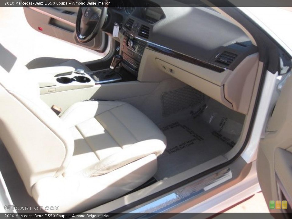 Almond Beige Interior Photo for the 2010 Mercedes-Benz E 550 Coupe #44676797