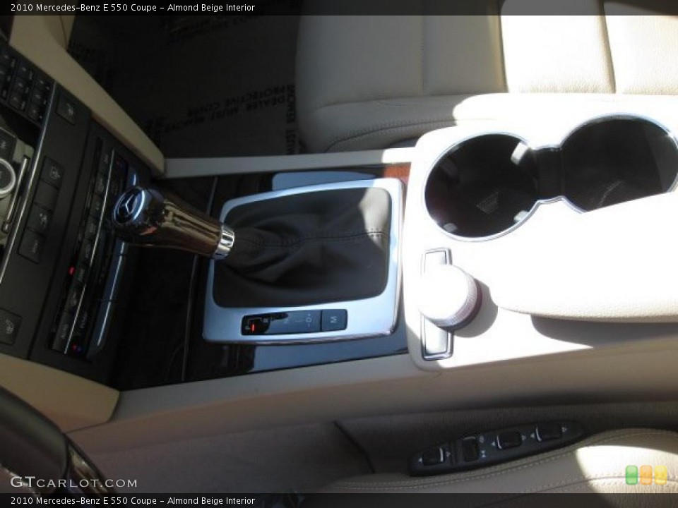 Almond Beige Interior Transmission for the 2010 Mercedes-Benz E 550 Coupe #44676838