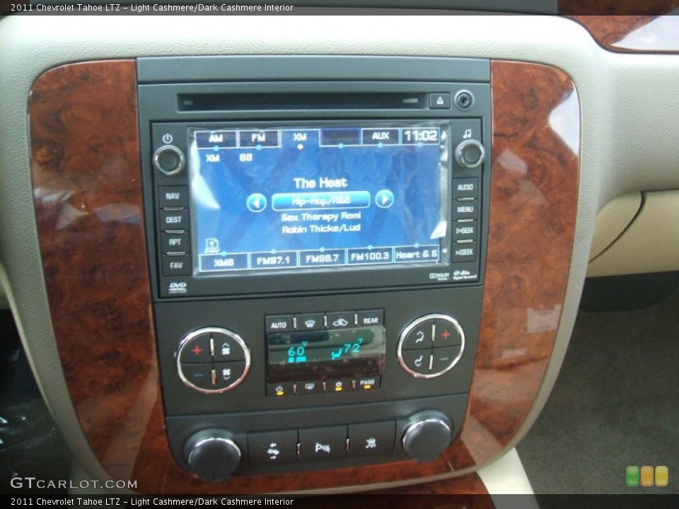 Light Cashmere/Dark Cashmere Interior Controls for the 2011 Chevrolet Tahoe LTZ #44679998