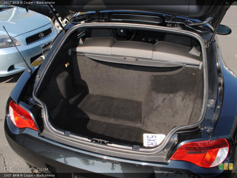 Black Interior Trunk for the 2007 BMW M Coupe #44680984