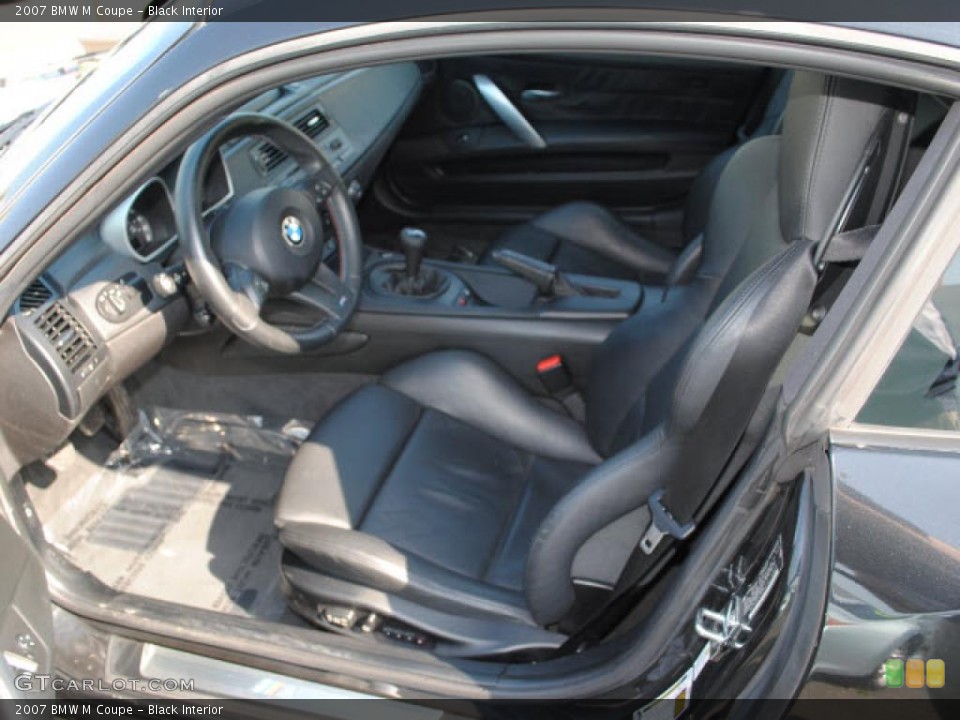 Black Interior Photo for the 2007 BMW M Coupe #44681047