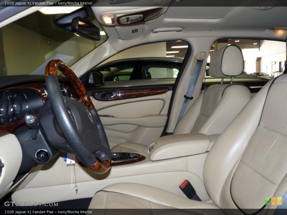 Ivory/Mocha Interior Photo for the 2008 Jaguar XJ Vanden Plas #44681489