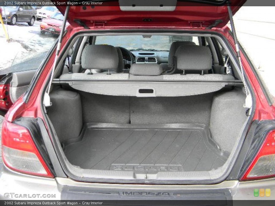 Gray Interior Trunk for the 2002 Subaru Impreza Outback Sport Wagon #44682767