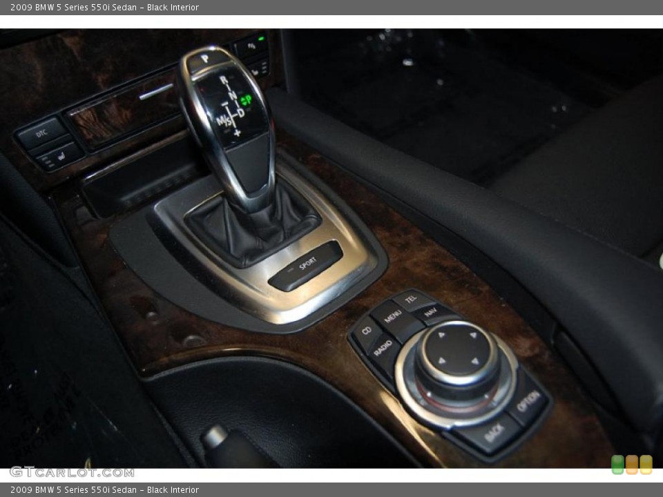 Black Interior Transmission for the 2009 BMW 5 Series 550i Sedan #44683383