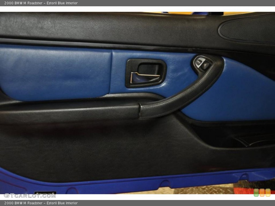 Estoril Blue Interior Door Panel for the 2000 BMW M Roadster #44683671