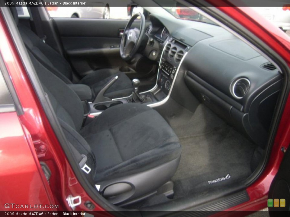 Black Interior Dashboard for the 2006 Mazda MAZDA6 s Sedan #44684579