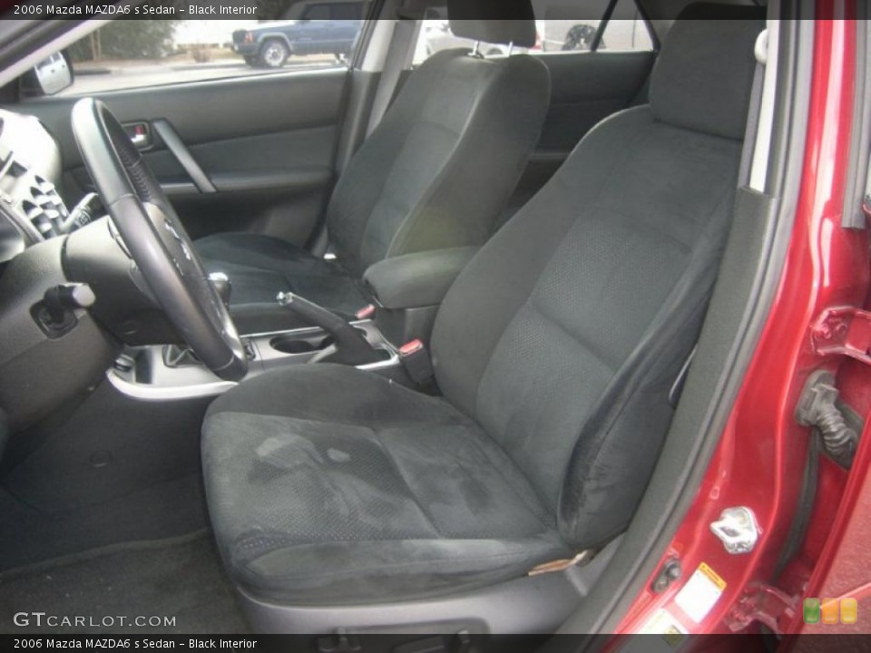 Black Interior Photo for the 2006 Mazda MAZDA6 s Sedan #44684611