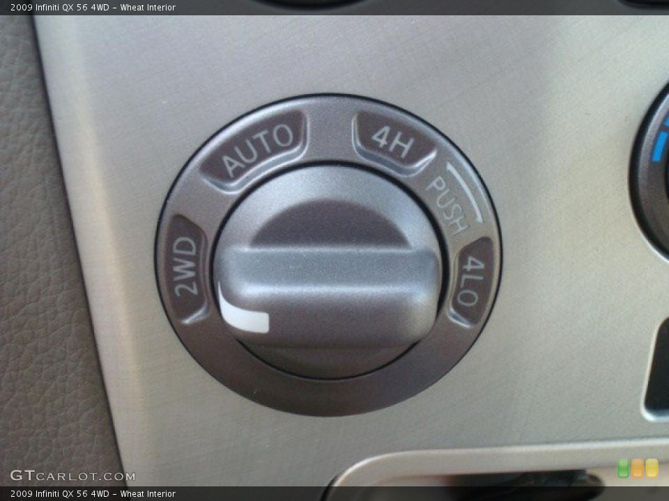 Wheat Interior Controls for the 2009 Infiniti QX 56 4WD #44684831