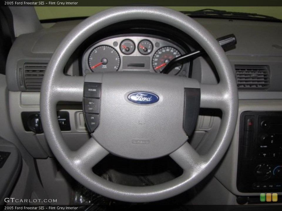 Flint Grey Interior Steering Wheel for the 2005 Ford Freestar SES #44686016