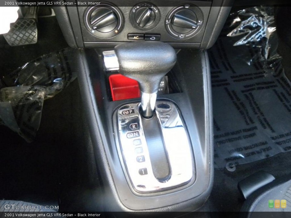 Black Interior Transmission for the 2001 Volkswagen Jetta GLS VR6 Sedan #44686040