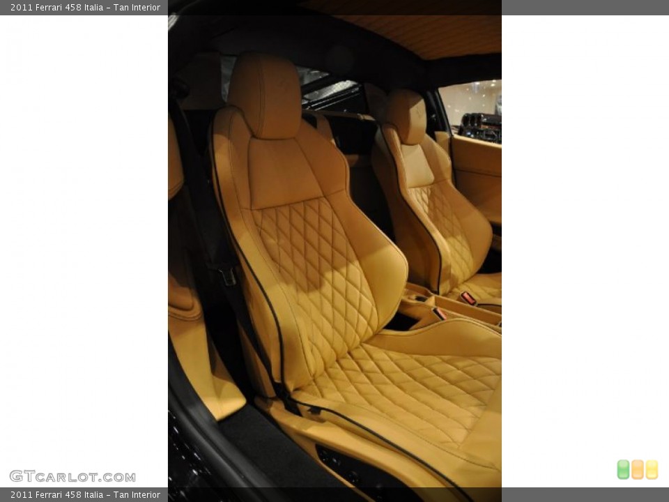 Tan Interior Photo for the 2011 Ferrari 458 Italia #44690354
