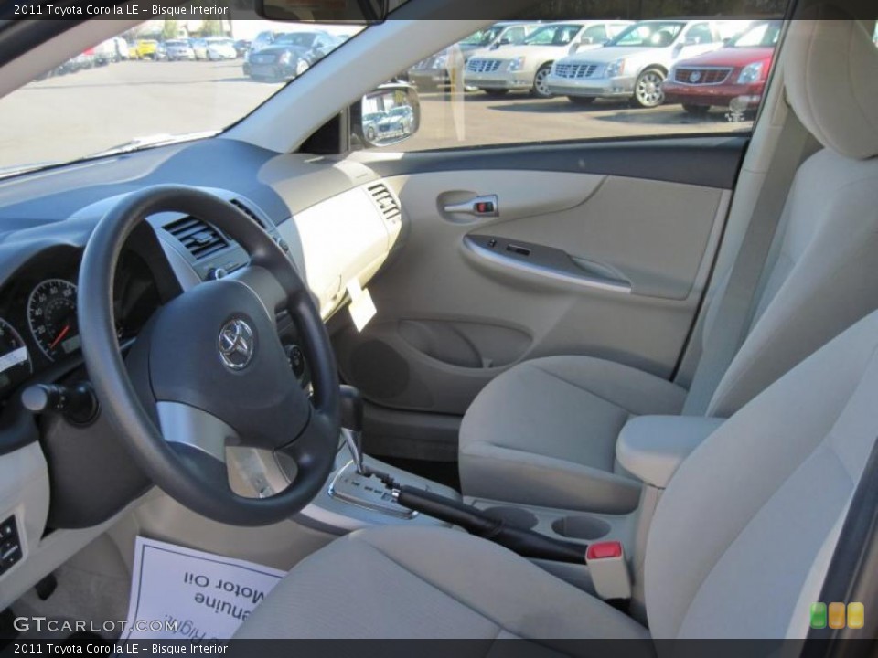 Bisque Interior Photo for the 2011 Toyota Corolla LE #44691369