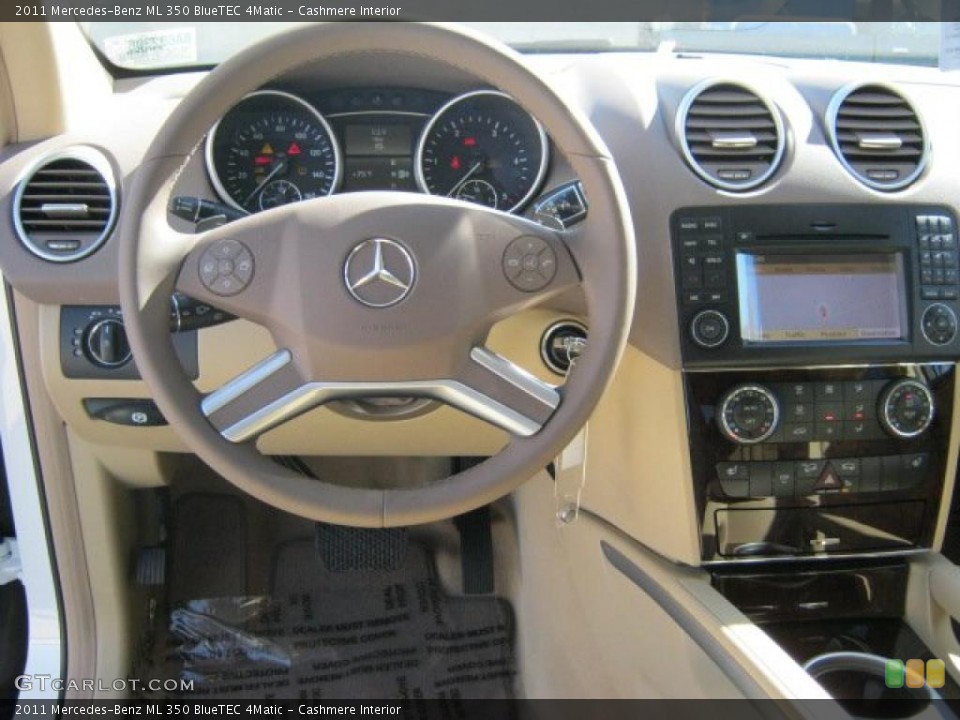 Cashmere Interior Dashboard for the 2011 Mercedes-Benz ML 350 BlueTEC 4Matic #44691581