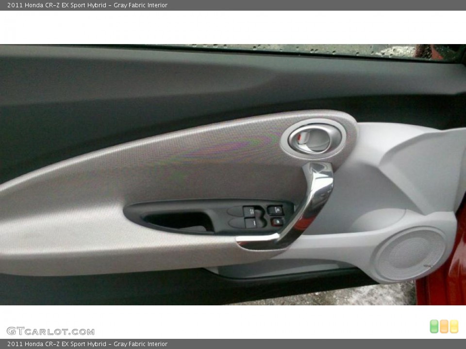 Gray Fabric Interior Door Panel for the 2011 Honda CR-Z EX Sport Hybrid #44692701