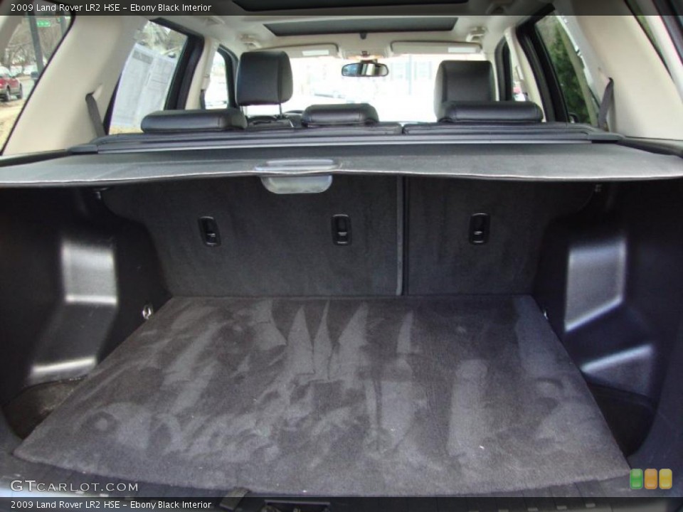 Ebony Black Interior Trunk for the 2009 Land Rover LR2 HSE #44692761