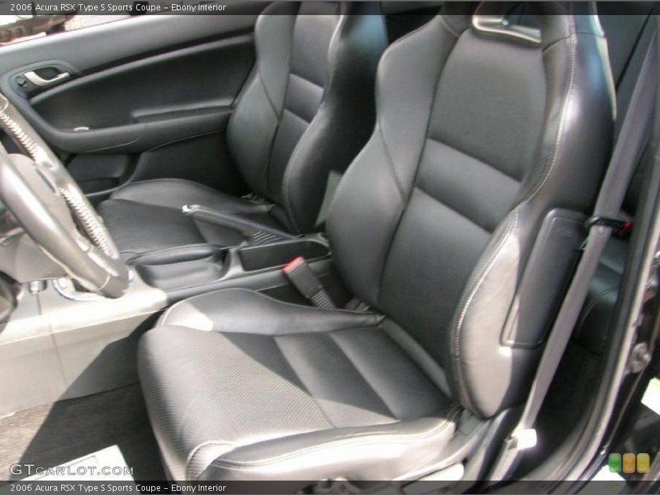 Ebony Interior Photo for the 2006 Acura RSX Type S Sports Coupe #44694513