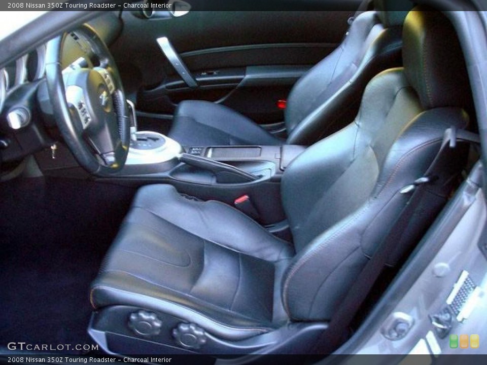 Charcoal Interior Photo for the 2008 Nissan 350Z Touring Roadster #44696001