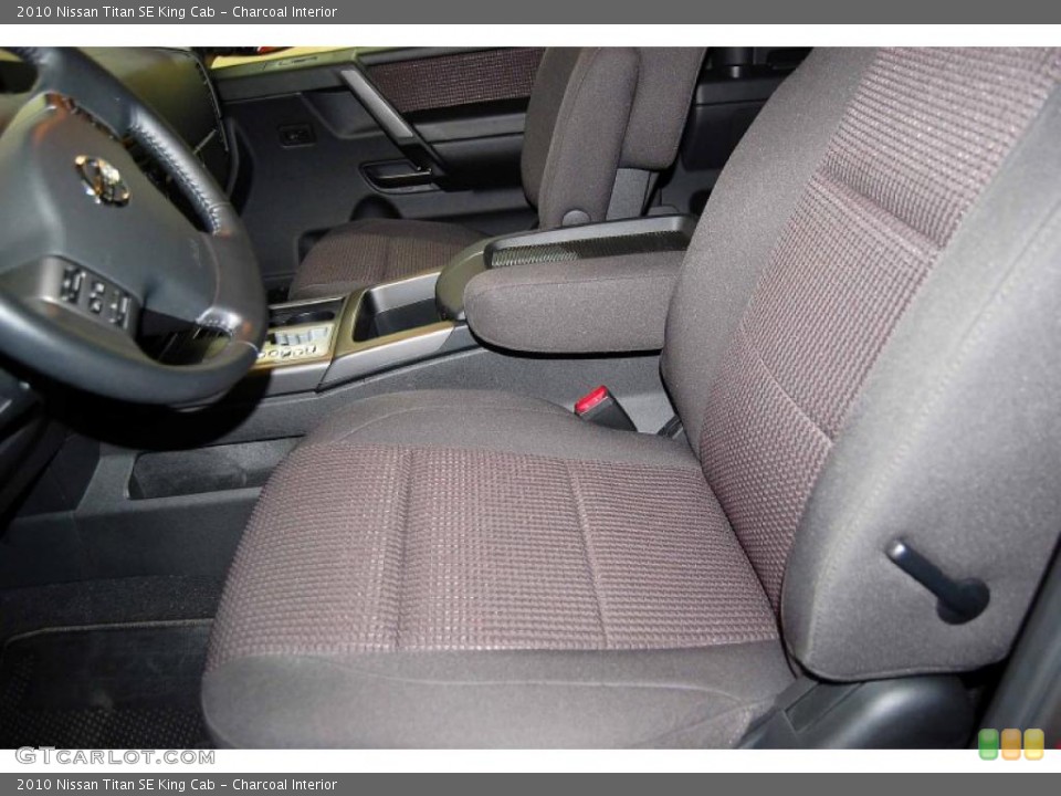 Charcoal Interior Photo for the 2010 Nissan Titan SE King Cab #44696237