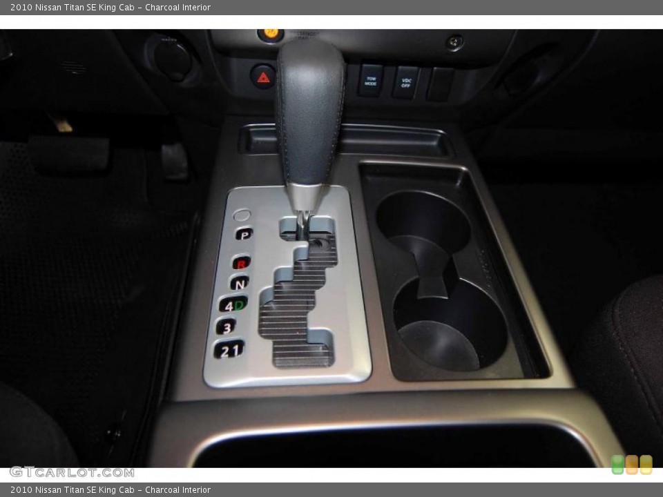 Charcoal Interior Transmission for the 2010 Nissan Titan SE King Cab #44696397