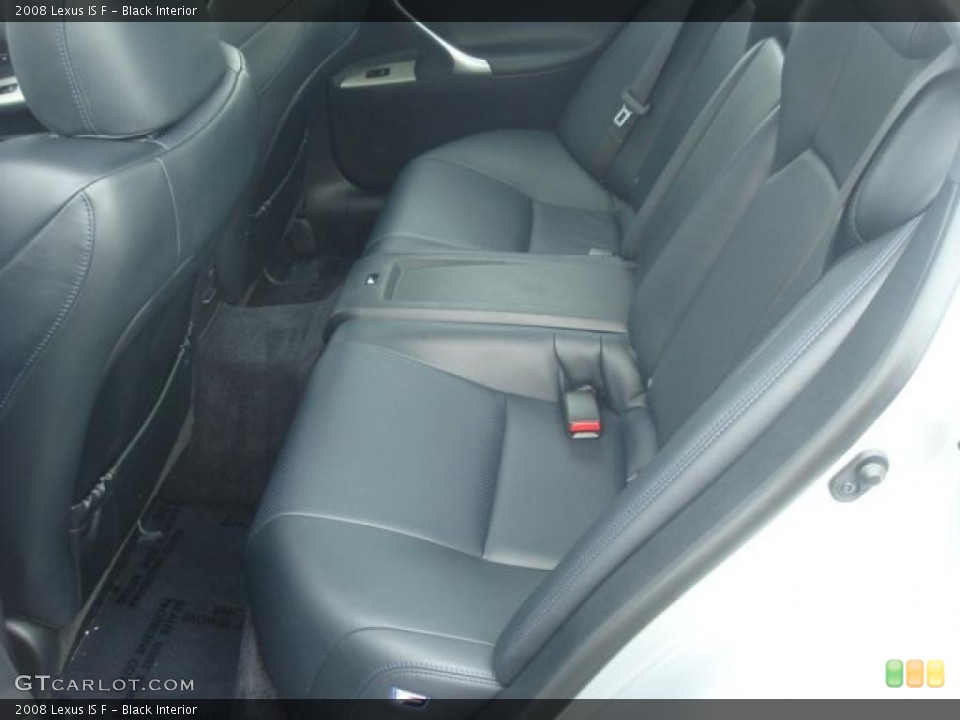 Black Interior Photo for the 2008 Lexus IS F #44696473