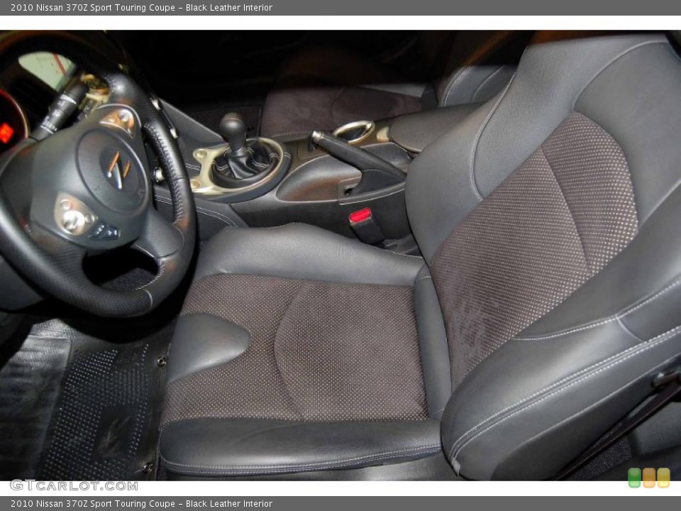 Black Leather Interior Photo for the 2010 Nissan 370Z Sport Touring Coupe #44696625