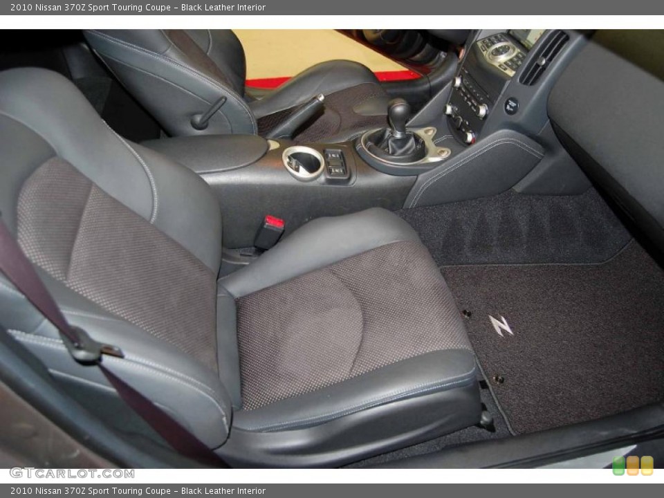 Black Leather Interior Photo for the 2010 Nissan 370Z Sport Touring Coupe #44696702