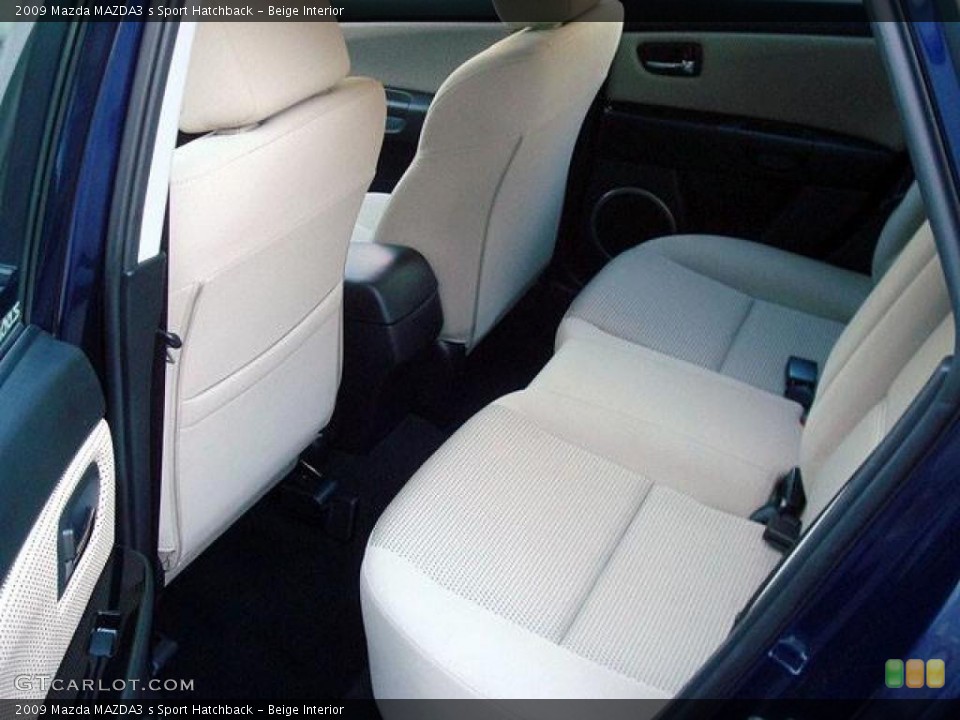 Beige Interior Photo for the 2009 Mazda MAZDA3 s Sport Hatchback #44697725