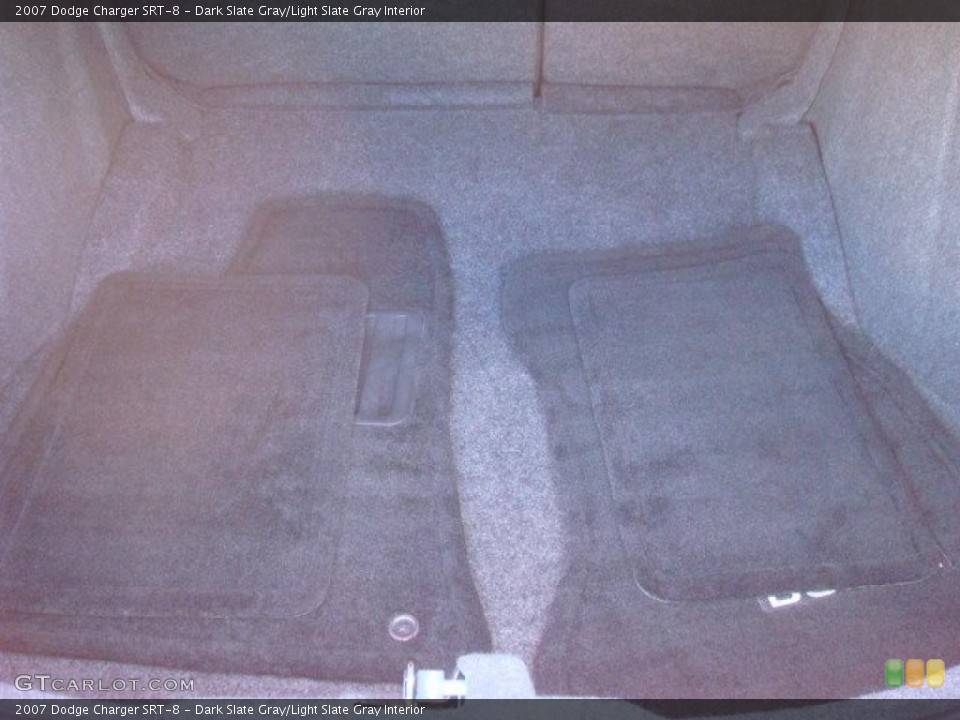 Dark Slate Gray/Light Slate Gray Interior Trunk for the 2007 Dodge Charger SRT-8 #44699481