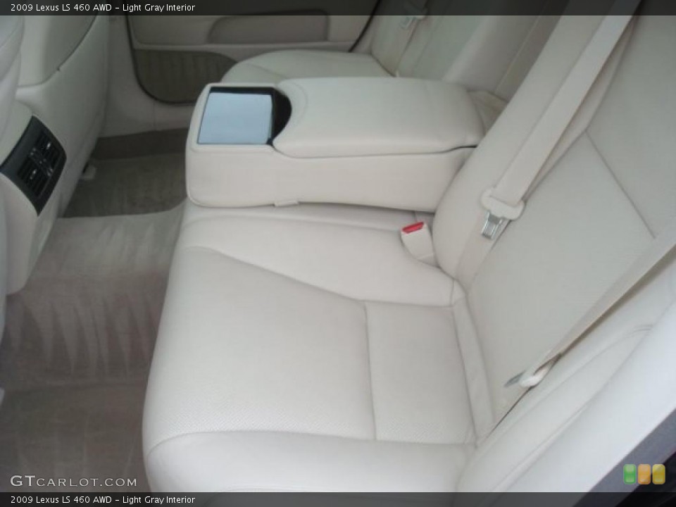 Light Gray 2009 Lexus LS Interiors