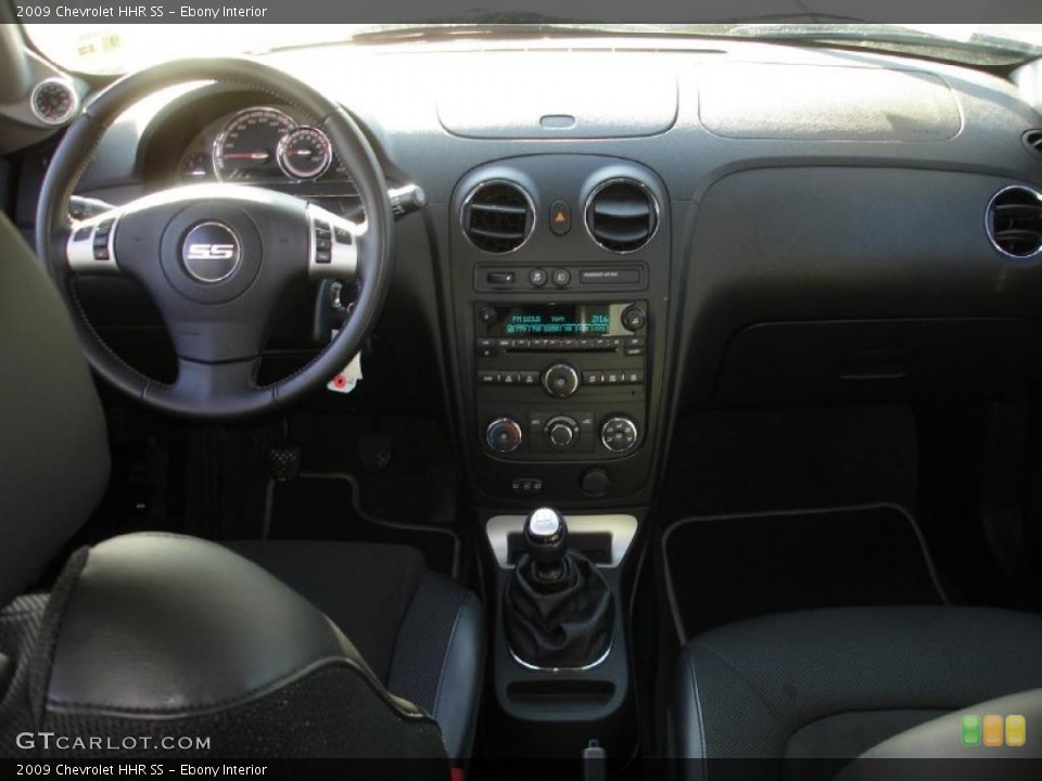 Ebony Interior Dashboard for the 2009 Chevrolet HHR SS #44704286
