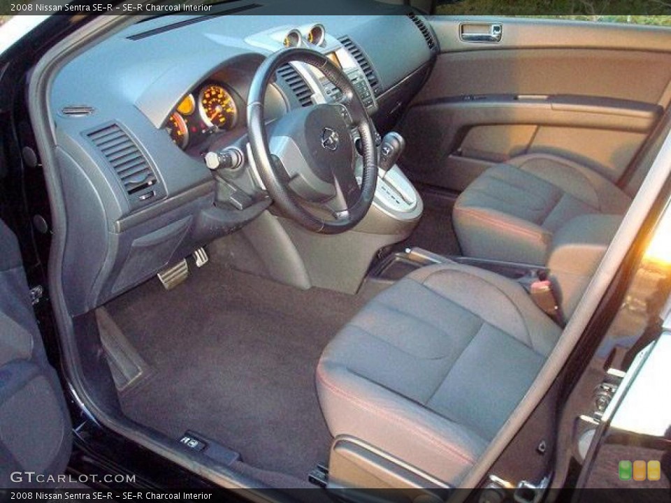 SE-R Charcoal Interior Photo for the 2008 Nissan Sentra SE-R #44704822