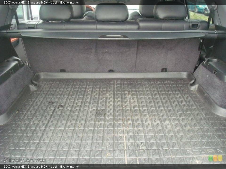 Ebony Interior Trunk for the 2003 Acura MDX  #44705858