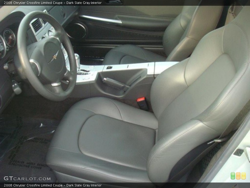 Dark Slate Gray Interior Photo for the 2008 Chrysler Crossfire Limited Coupe #44708050