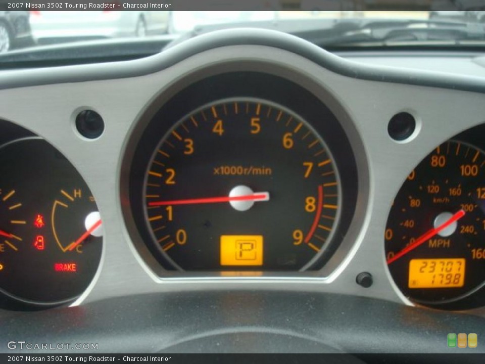 Charcoal Interior Gauges for the 2007 Nissan 350Z Touring Roadster #44708618