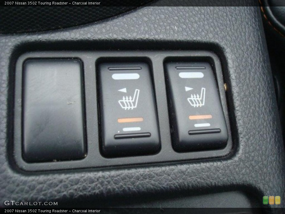 Charcoal Interior Controls for the 2007 Nissan 350Z Touring Roadster #44708698