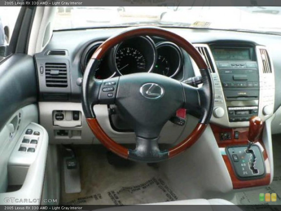Light Gray Interior Dashboard for the 2005 Lexus RX 330 AWD #44709078