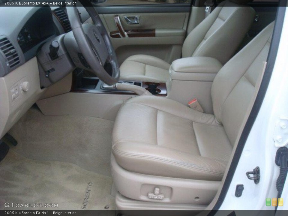 Beige Interior Photo for the 2006 Kia Sorento EX 4x4 #44709138