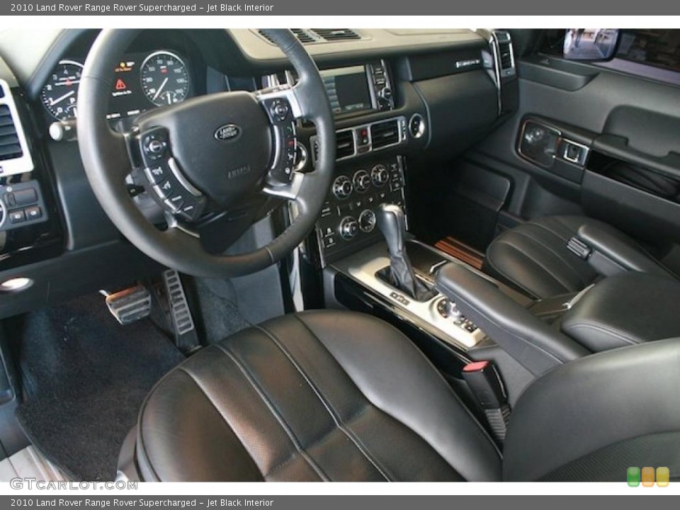 Jet Black Interior Prime Interior for the 2010 Land Rover Range Rover Supercharged #44709546