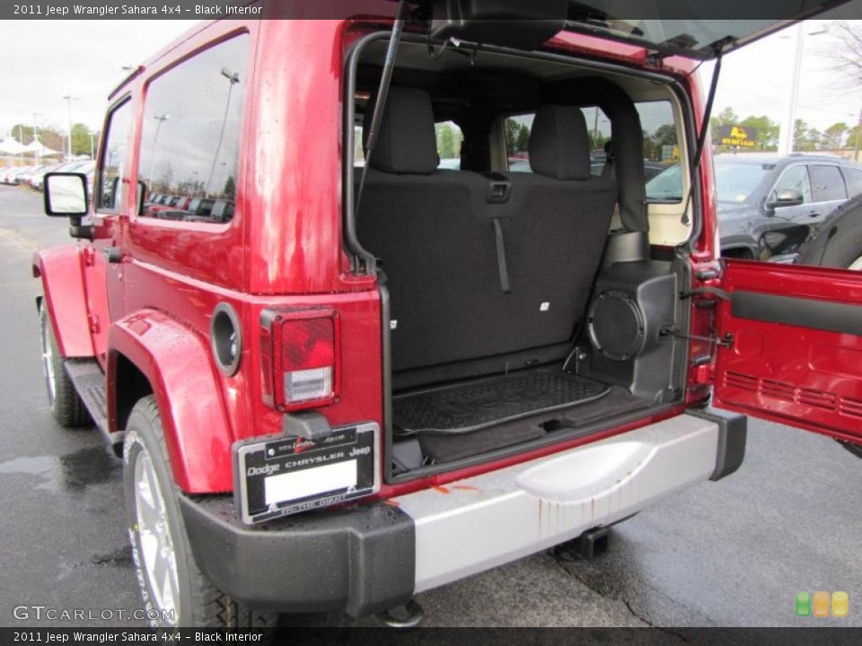 Black Interior Trunk for the 2011 Jeep Wrangler Sahara 4x4 #44710292