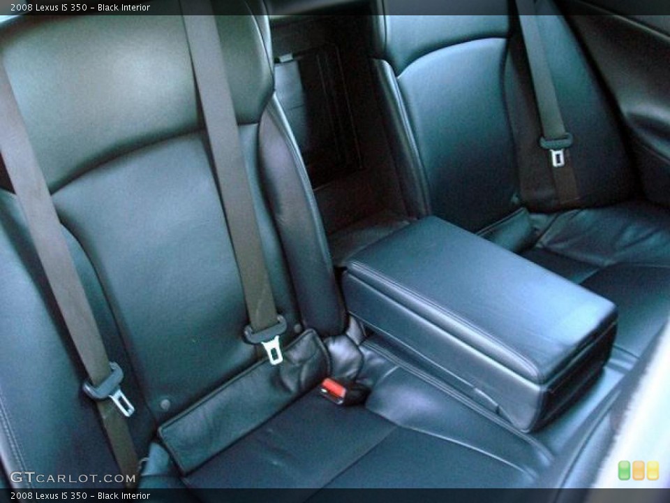Black Interior Photo for the 2008 Lexus IS 350 #44710871