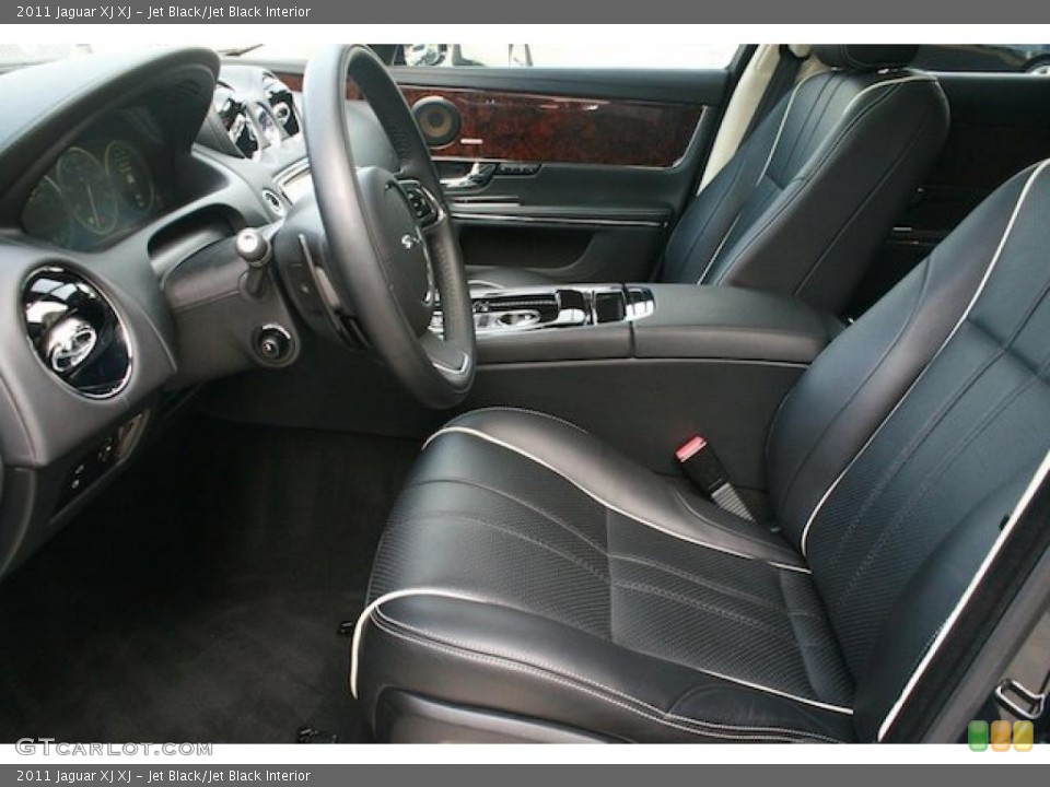 Jet Black/Jet Black Interior Photo for the 2011 Jaguar XJ XJ #44712439
