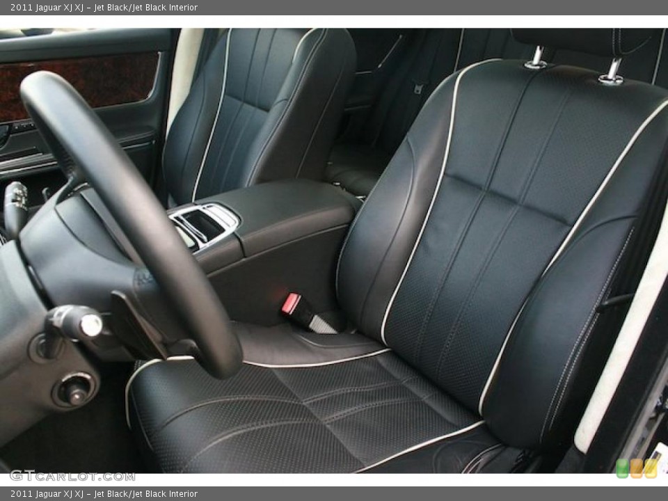 Jet Black/Jet Black Interior Photo for the 2011 Jaguar XJ XJ #44712739