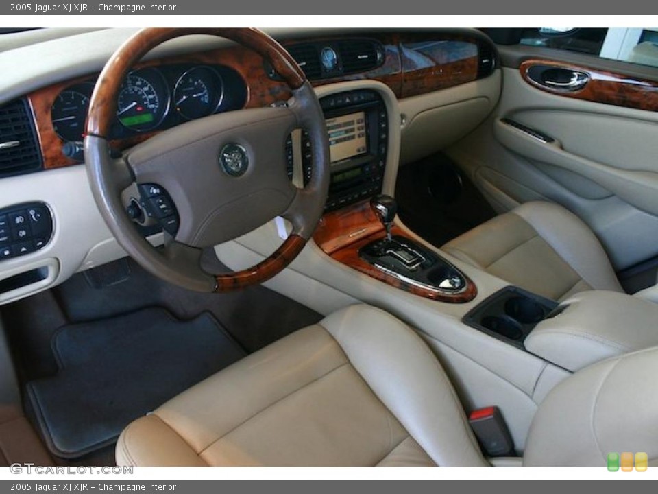 Champagne Interior Prime Interior for the 2005 Jaguar XJ XJR #44713463