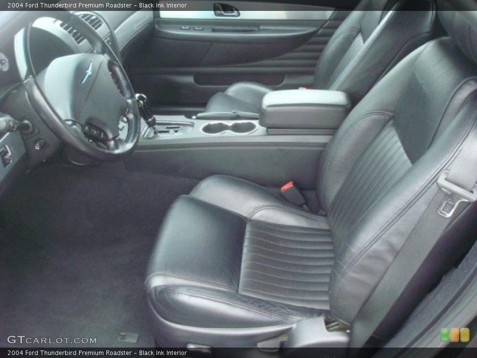 Black Ink Interior Photo for the 2004 Ford Thunderbird Premium Roadster #44713979