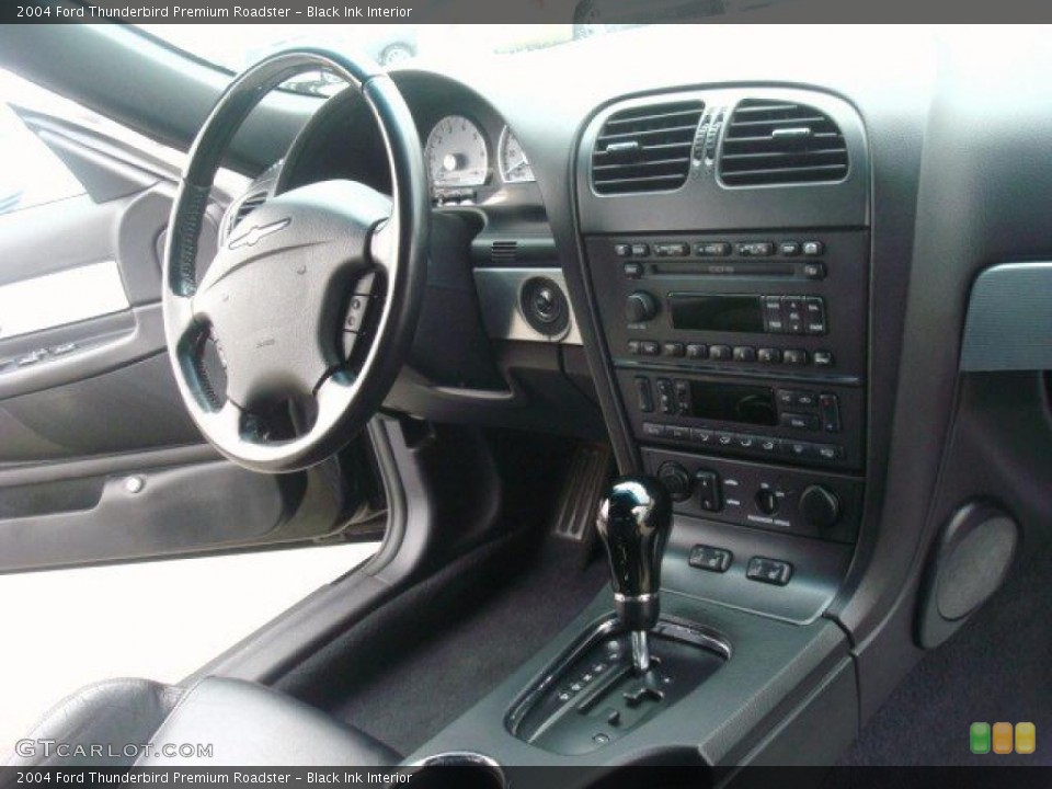 Black Ink Interior Dashboard for the 2004 Ford Thunderbird Premium Roadster #44714011