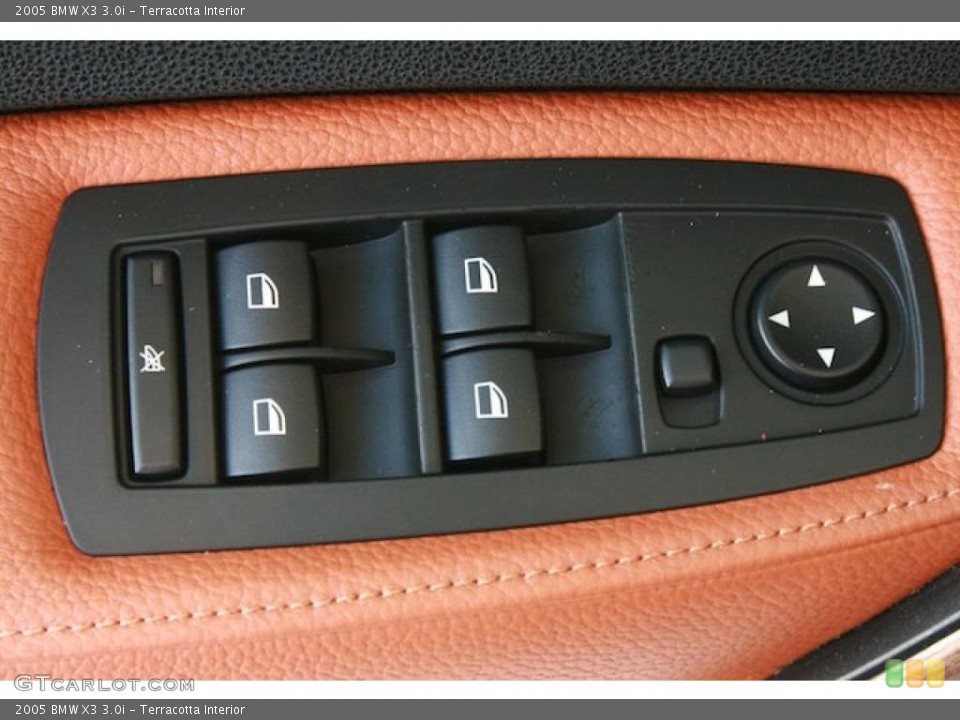 Terracotta Interior Controls for the 2005 BMW X3 3.0i #44714283