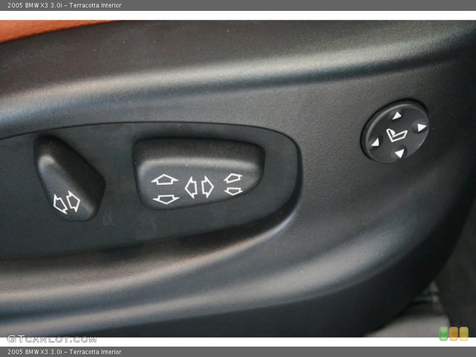 Terracotta Interior Controls for the 2005 BMW X3 3.0i #44714499
